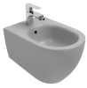 Биде подвесное Isvea Infinity 10NF41001SV-2V серый камень матовый