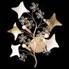 Бра Crystal Lux Letisia AP3 Gold фото 3