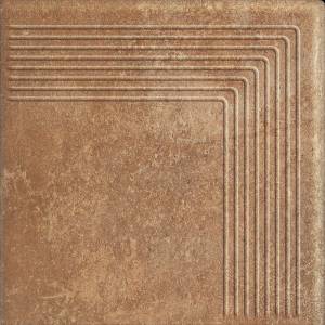 Ступень Paradyz Scandiano Угловая Rosso Stopnica Narozna 30x30