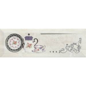 Декор Monopole Petra Pranzo Silver B 10x30