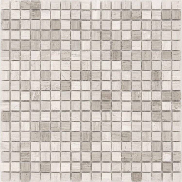 Мозаика LeeDo Pietrine 4 Travertino Silver Pol (1.5x1.5) 30.5x30.5