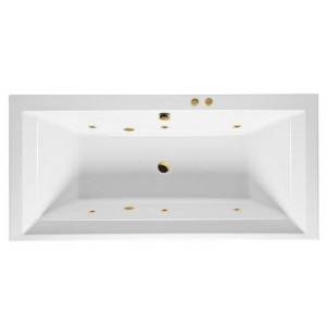 Акриловая ванна Excellent Crown Grand SOFT WAEX.CRG19.SOFT.GL 190x90 золото