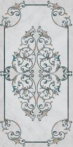 Керамогранит Kerama Marazzi Парнас SG570102R декорированный лаппатированный 80x160