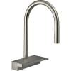 Смеситель для кухни Hansgrohe Aquno Select M81 73831800 сталь