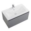 Тумба с раковиной Art&Max Latina Серый матовый, 43.5x80 фото 4