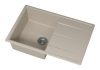Мойка кухонная Misty Линкор LIN-78х51-02 бежевый, 78x51 фото 4