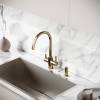 Смеситель для кухни Sancos Taper SC4012BG с возможностью подключения фильтра для воды, брашированное золото фото 5