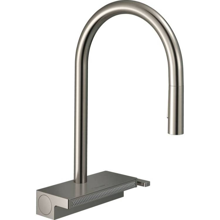 Смеситель для кухни Hansgrohe Aquno Select M81 73831800 сталь