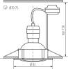 Точечный светильник (в комплекте 3 шт.) Kanlux TRIBIS II O AB 23846 фото 2