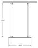 Душевая перегородка Cezares Liberta LIBERTA-L-2-100-120-GR-Cr хром фото 4