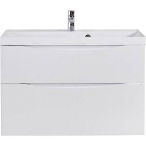 Тумба с раковиной BelBagno Marino H90 bianco lucido