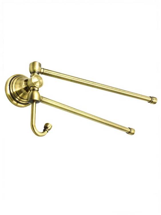Полотенцедержатель Bath Plus Bronx gold BXG-65702A-3 тройной, бронза