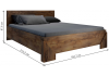Кровать Woodville Саманта 497424 таксония шоколад 160x200 фото 2