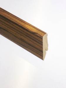 Плинтус Falquon (Фалькон) Ebony Makassar D3689 2400х58х19