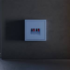 Лицевая панель для акустической розетки Voltum S70 VLS001515 деним