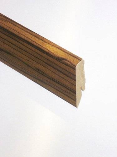 Плинтус Falquon (Фалькон) Ebony Makassar D3689 2400х58х19
