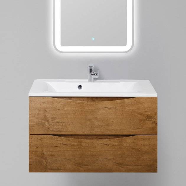 Тумба с раковиной BELBAGNO MARINO 90 ROVERE NATURE