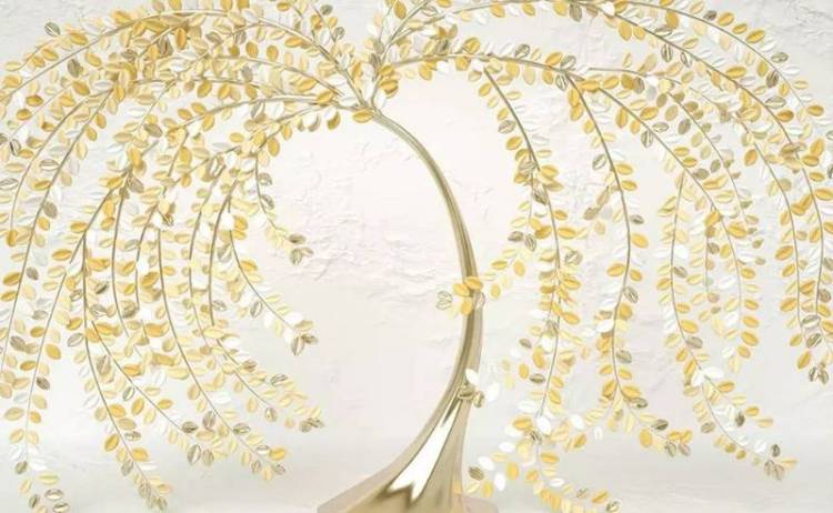 3D Фотообои Artegrafico «Золотая ива» FANT-058 песок