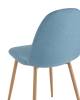 Набор из 4 стульев Stool Group Валенсия SN OS-001 1009-8 X4 голубой фото 5