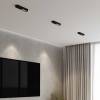 Потолочный светодиодный светильник Elektrostandard Tend 25114/LED 9W 4000K черный фото 3