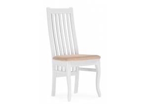 Стул Woodville Арлет 621711 белый, tenerife latte