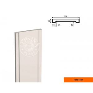 Тело пилястры LepninaPlast ПЛВ-550/4 55x7x200