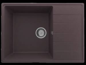 Мойка кухонная Ulgran Quartz Prima 700-06 трюфель