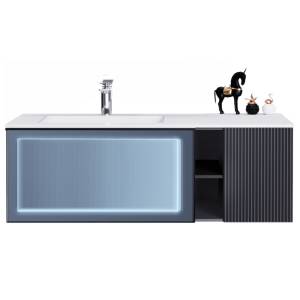 Тумба с раковиной Orans 90131200L синий