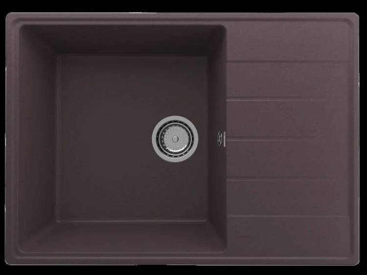 Мойка кухонная Ulgran Quartz Prima 700-06 трюфель