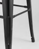 Набор из 6 барных стульев Stool Group Tolix YD-H765 LG-01 X6 черный глянцевый фото 7