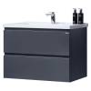 Тумба с раковиной Orans 4023600З графитовый матовый, 60x57x48 фото 2