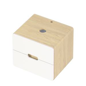 Тумба под раковину 1MarKa Vortex  Ц0000033057 орех лучистый солнечный, супермат айс, 60x50x50