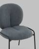 Стул Stool Group Моллек AV 438-Fl83-9005 темно-серый, букле фото 8