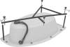 Каркас сварной для акриловой ванны Aquanet Mia140x80 L/R фото 3