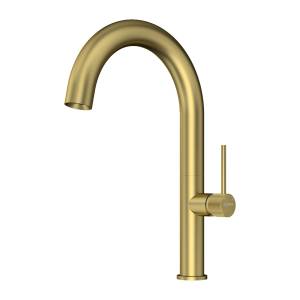 Смеситель для раковины Elghansa Radiant 5647181-MattGold высокий, матовое золото