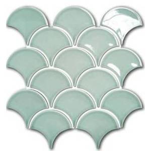 Мозаика Orro Mosaic Ceramic Mint Scales 25.9x27.3