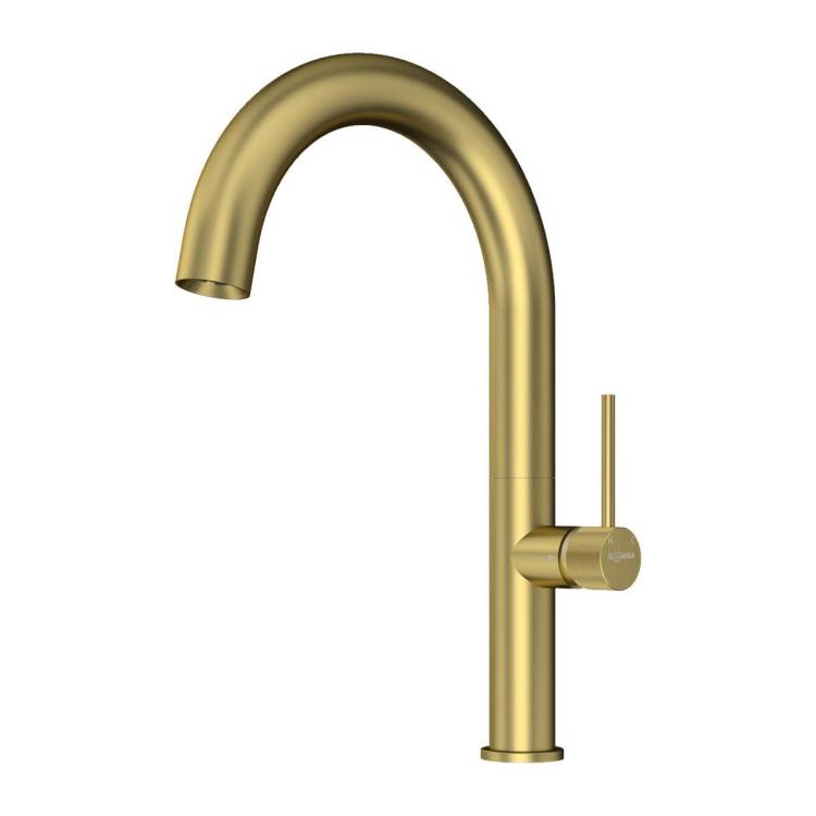 Смеситель для раковины Elghansa Radiant 5647181-MattGold высокий, матовое золото