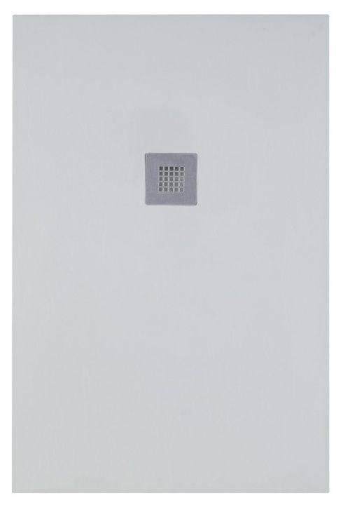 Поддон для душа Allen Brau Priority 8.31011-21 без накладки, белый камень, 1600х900
