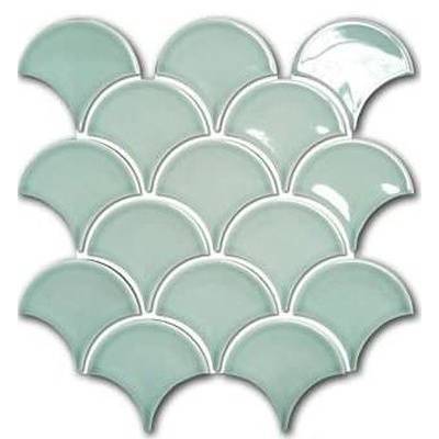 Мозаика Orro Mosaic Ceramic Mint Scales 25.9x27.3