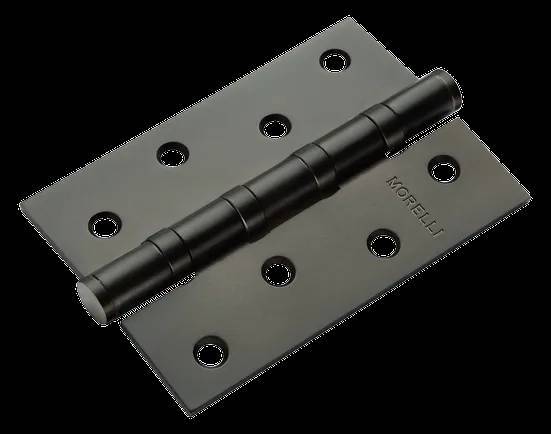 Петля дверная универсальная Morelli MSN 100X70X2.5-4BB BL