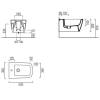 Биде подвесное GSI Nubes 9665111 белый фото 7