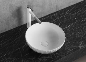 Раковина Cerutti Spa CR3301B белая, 40x40
