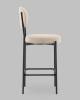 Стул полубарный Stool Group Бриф DD AV 477-C05-9005 (PP) бежевый, велюр фото 3