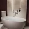 Смеситель для ванны Vincea Villa VTFW-1VL1CH встраиваемый, хром фото 3