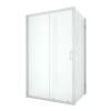 Душевое ограждение NEW TRENDY NEW VARIA 100x90x190 D-0189A/D-0102B (хром)