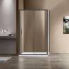 Душевой уголок Vincea Garda VSR-1G9014CLGM 1400x900, вороненая сталь, стекло прозрачное
