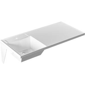 Раковина СанТа Лидер левая, 100 см