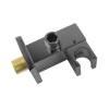 Душевой комплект Vincea VSFW-321MT1GM встраиваемый, термостат, двухрежимный, вороненная сталь фото 5