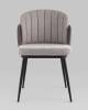 Набор из 2 стульев Stool Group Пенелопа FDC8054O BEL-14+270-23 X2 серая рогожка с серой экокожей фото 3