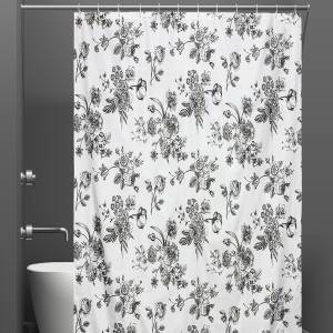 Штора для ванной Bath Plus Charme Red ch-21314 180х180, Briar Roses